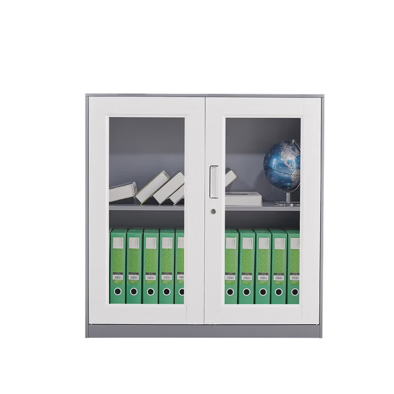 合祥源 玻璃门矮柜 厚度0.6 900*400*925mm QX-WJG126 组高清大图