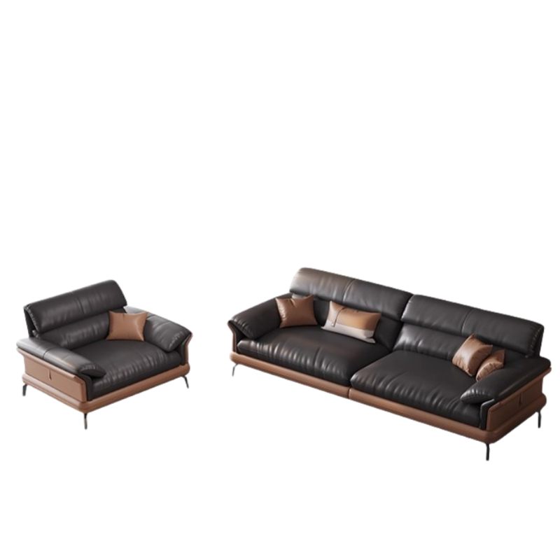 智叶舟接待沙发组合2700*900*840mm(4+1)套高清大图