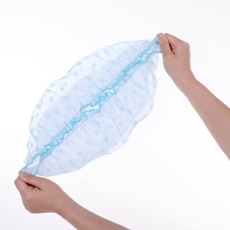 浴帽女防水洗澡长发头套淋浴发套头罩防水帽可爱洗澡帽沐浴帽 三维工匠高清大图