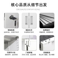 圣奥文件柜 两门对开 上为玻璃门