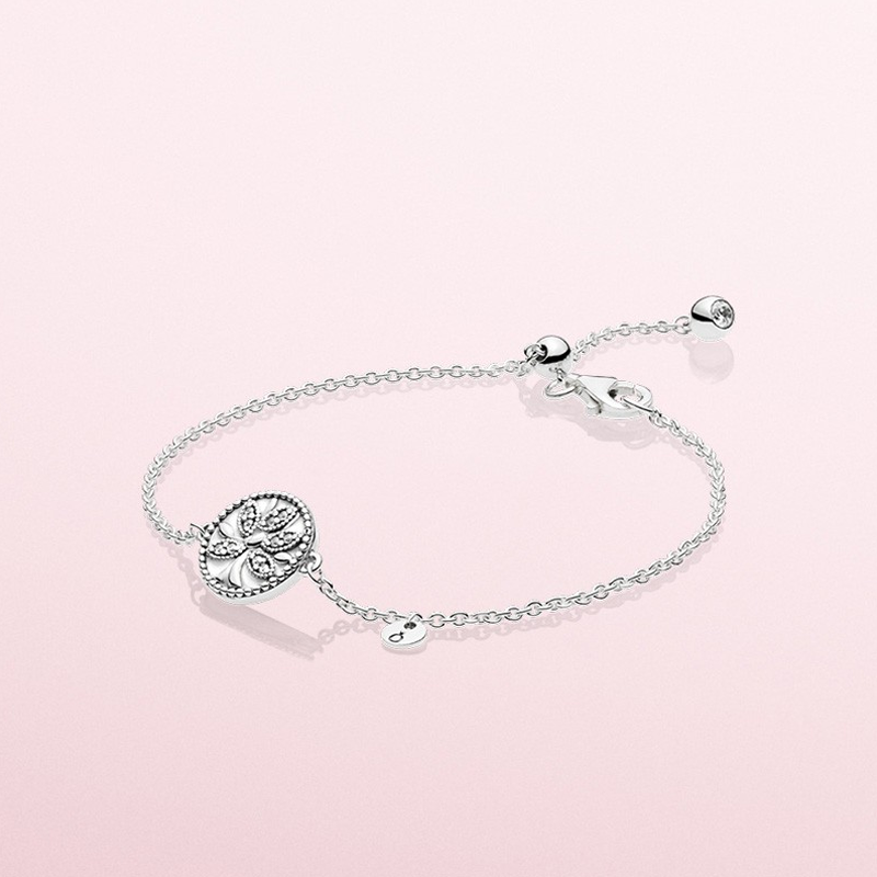 Pandora潘多拉 925银 生命之树手链597776CZ