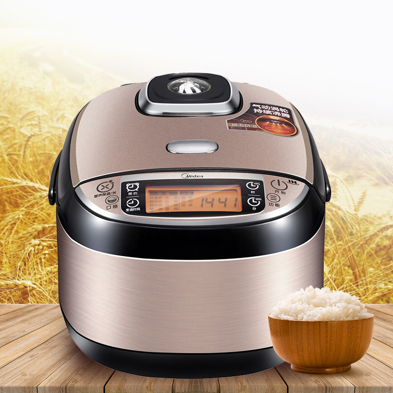 美的(Midea) 电饭煲 IH电磁加热钛金釜内胆智能 家用预约功能不粘涂层内胆电饭锅 5升/5L WFZ5099高清大图