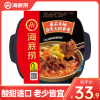 海底捞自助小火锅 番茄牛腩火锅365g懒人方便自煮自热速食