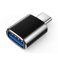 typec转USB3.0转接头OTG转换器tpc适用华为小米接口手机笔记本电脑通用连接U盘鼠标键盘苹果15充电PD数据线 【黑色】Type-C转USB转接头★手机连u盘/鼠标/键盘