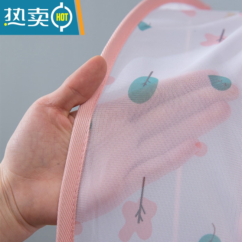 敬平晾衣网晒袜子器晒衣篮晾晒衫平铺的网兜家用毛衣专用晾衣架 菠萝双层小号48cm高清大图