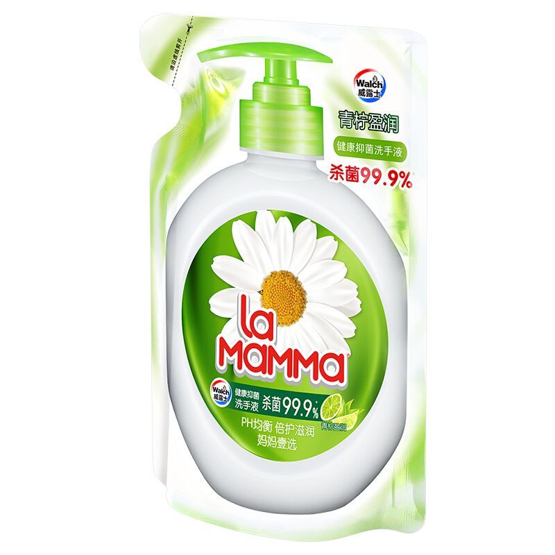 威露士 健康抑菌 青柠盈润洗手液 525ml 青柠盈润（瓶）