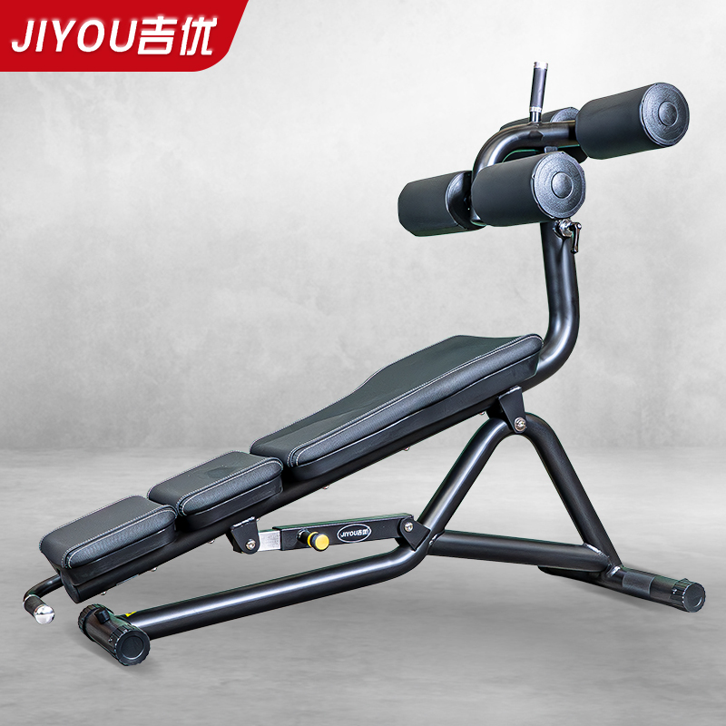 吉优JY-F62可调腹肌板多功能仰卧起坐健身器材腹肌凳力量训练智能健身健身器材运动健身高清大图