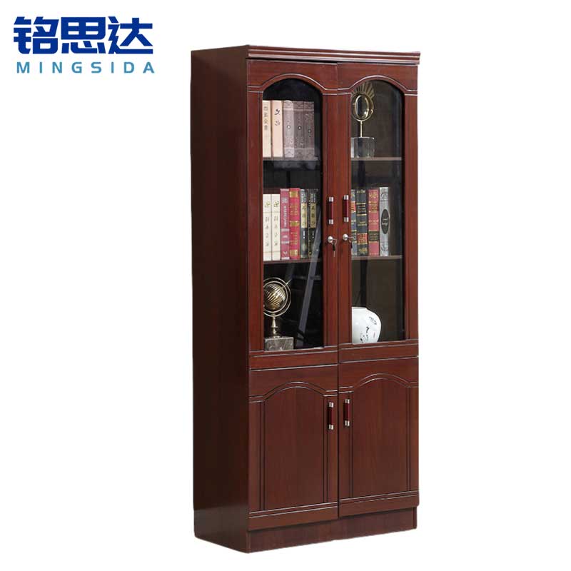 铭思达书柜二门台高清大图