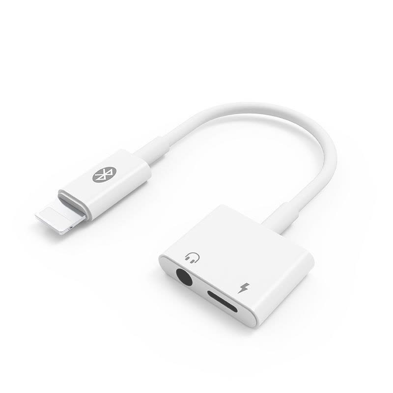 3.5mm[通话+听歌+线控]一个装 苹果12耳机转接头iPhone11pro充电听歌二合一X/7/8p/XR通话转换器图片