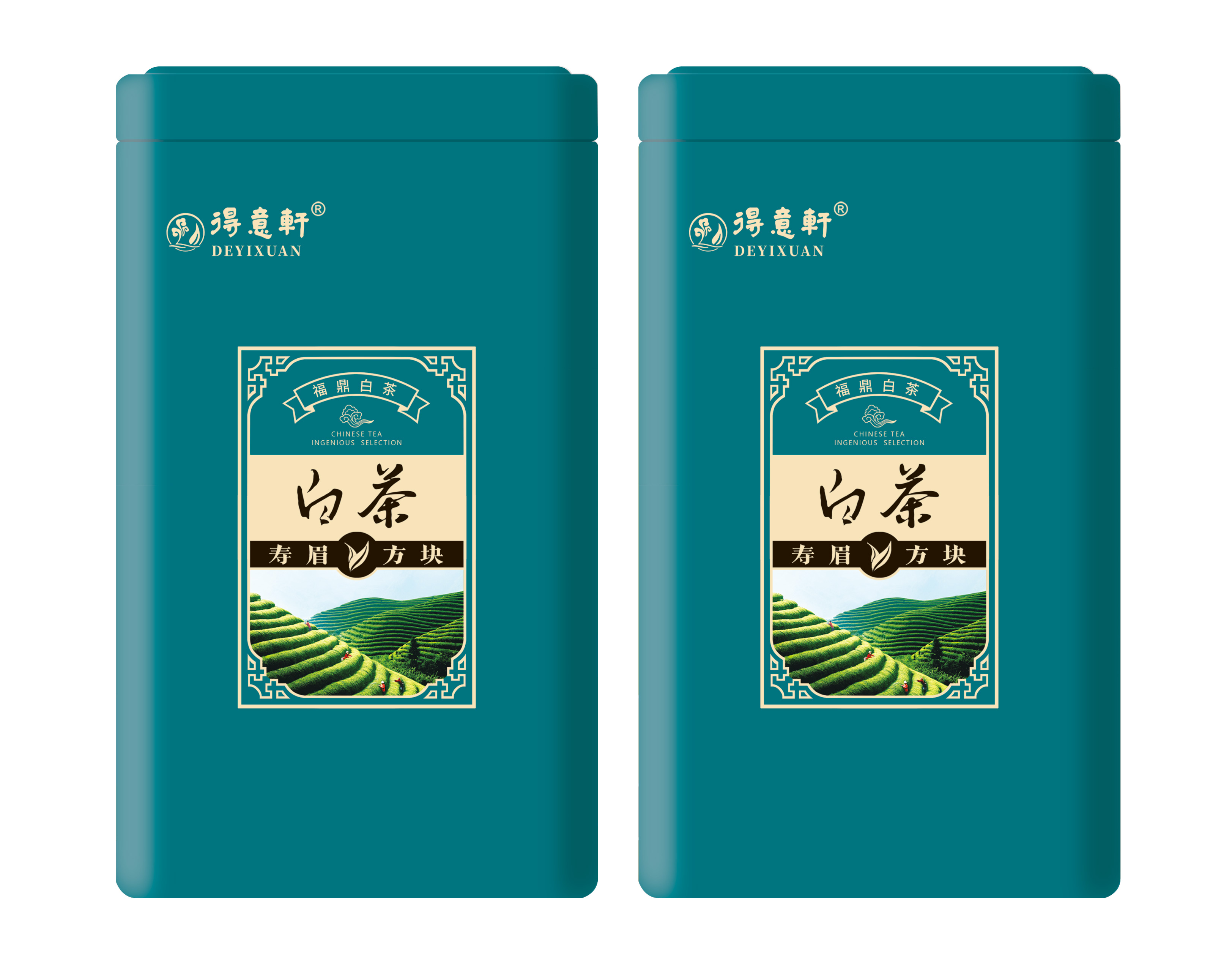 得意轩 福鼎白茶 250g 罐