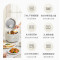 美的(Midea)电饭煲 3L家用电饭锅316L不锈钢内胆无涂层煮饭锅 1-3人多功能0涂层煲汤煮粥锅MB-RE387S