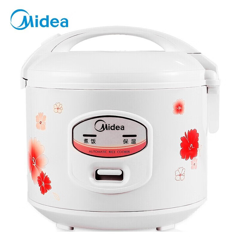 美的(Midea) MB-YJ308J 电饭煲 3L 老式家用经典迷你小电饭锅 不粘内胆 大容量 波纹发热盘