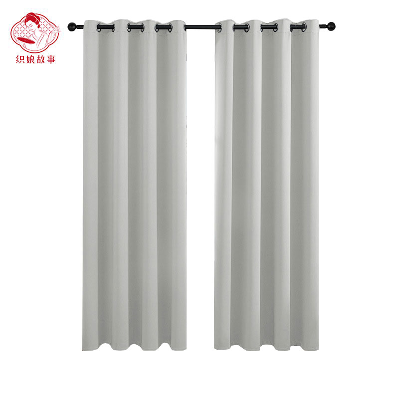 织娘故事 窗帘 椰子绒麻定制 米高清大图