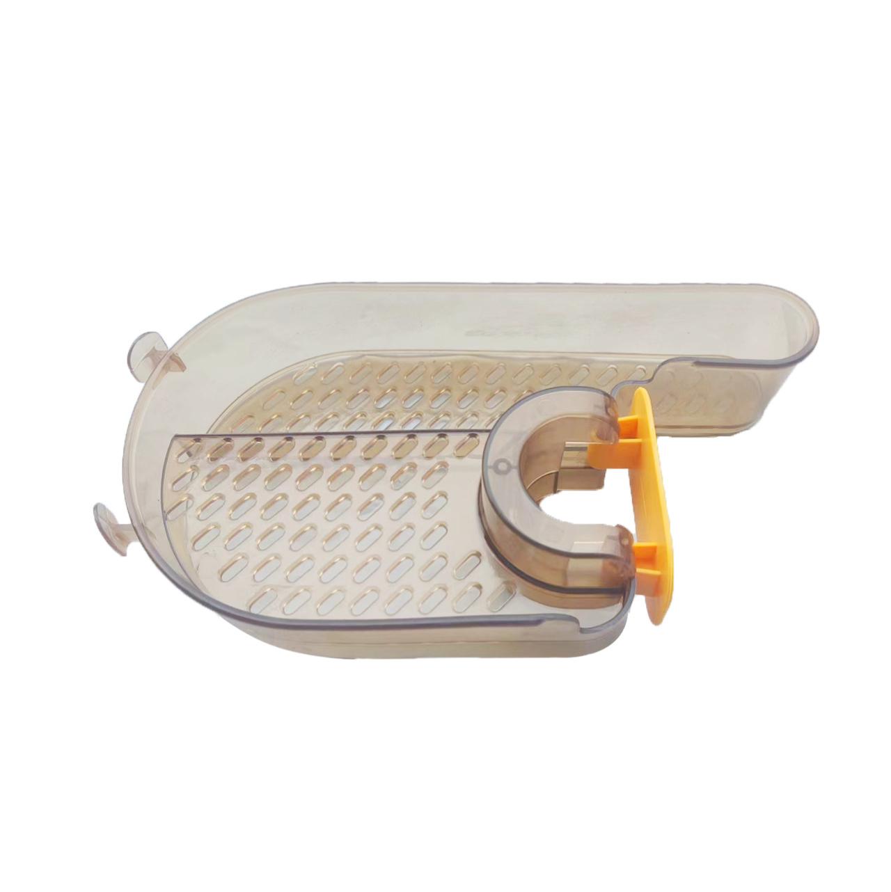 水龙头置物架沥水架厨房收纳免打孔洗菜盆水槽洗碗池浴室多功能篮- - 升级浅咖款