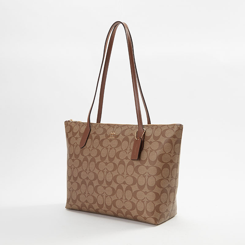 coach老花托特包f4455