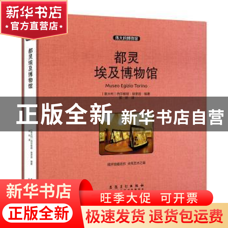 正版 都灵埃及博物馆 (意)西尔维娅·埃诺迪编著 安徽美术出版社 9高清大图