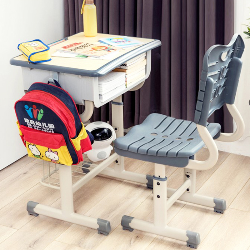 鑫金虎 培训班课桌椅写字台单人学习桌家用高清大图