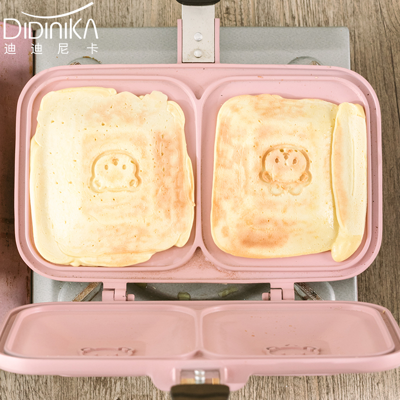 迪迪尼卡（Didinika）双面煎锅早餐锅平底锅三明治煎鸡蛋家用不粘锅抖音同款