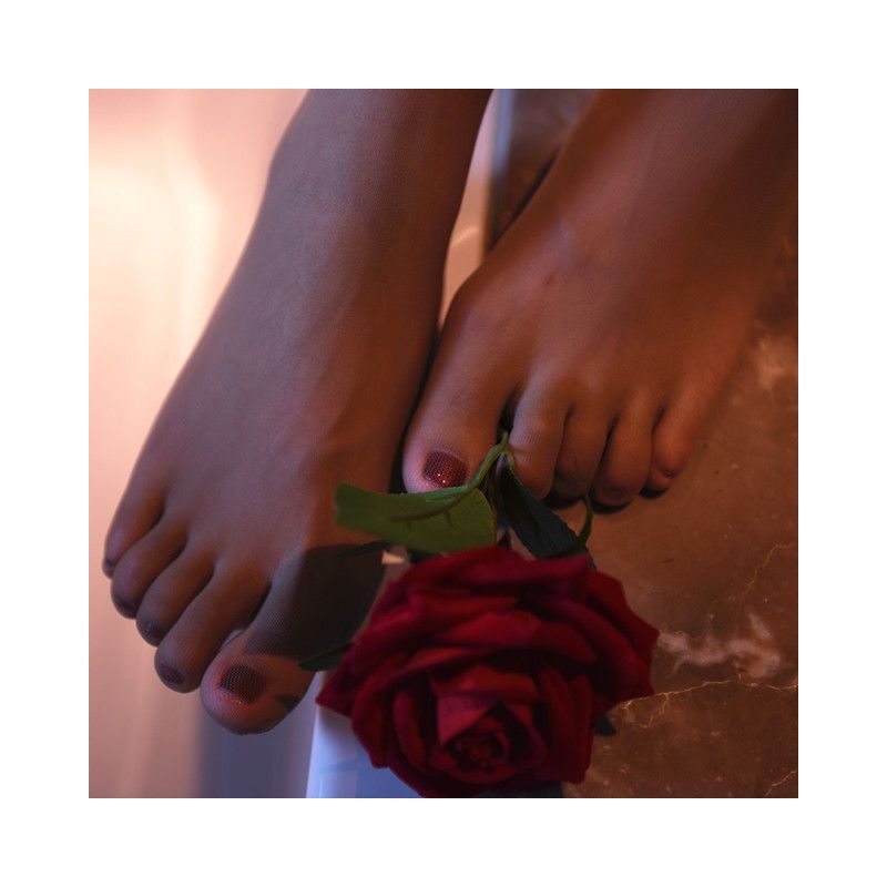 5d超薄无缝隐形五指袜大码连裤袜性感肉色无痕五趾丝袜