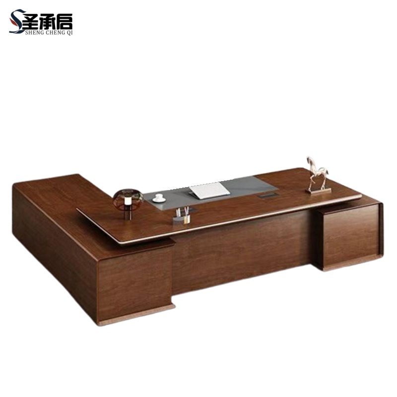 圣承启 班台桌 2米张高清大图