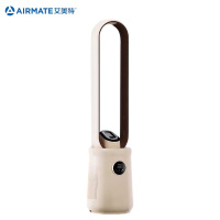 艾美特(Airmate)直流变频负离子无叶风扇塔扇家用台立扇遥控落地扇智能AI温控电风扇定时摇头电扇 CE-SRUI8
