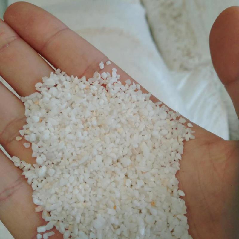 水处理石英砂 滤料石英砂0.63-2mm 100KG