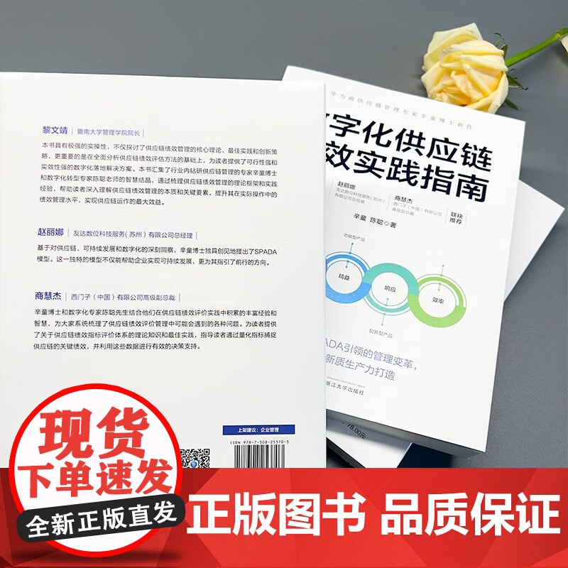 数字化供应链绩效实践指南 辛童等 著 华为前供应链管理专家 企业新质生产力打造 管理学理论/MBA经管、励志高清大图