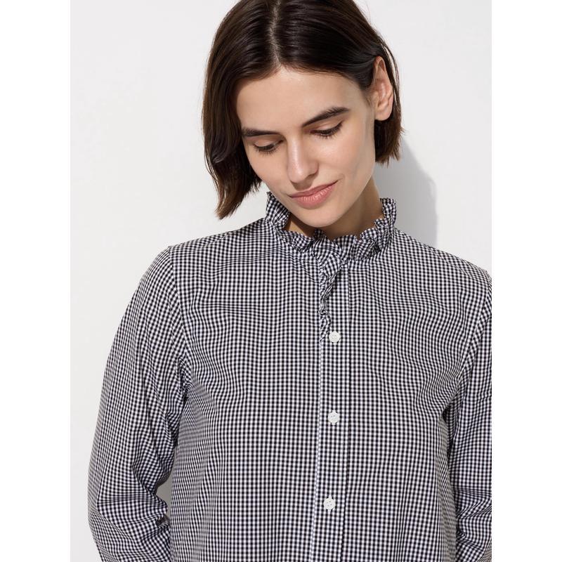 优衣库uniqlo时尚经典简约百搭女士衬衫海外直邮