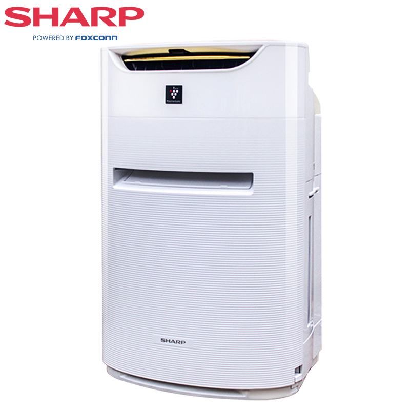 夏普(Sharp)空气净化器 KI-CE60-W 遥控 智能语音助手 无雾加湿 除霾除菌 除甲醛 净化器