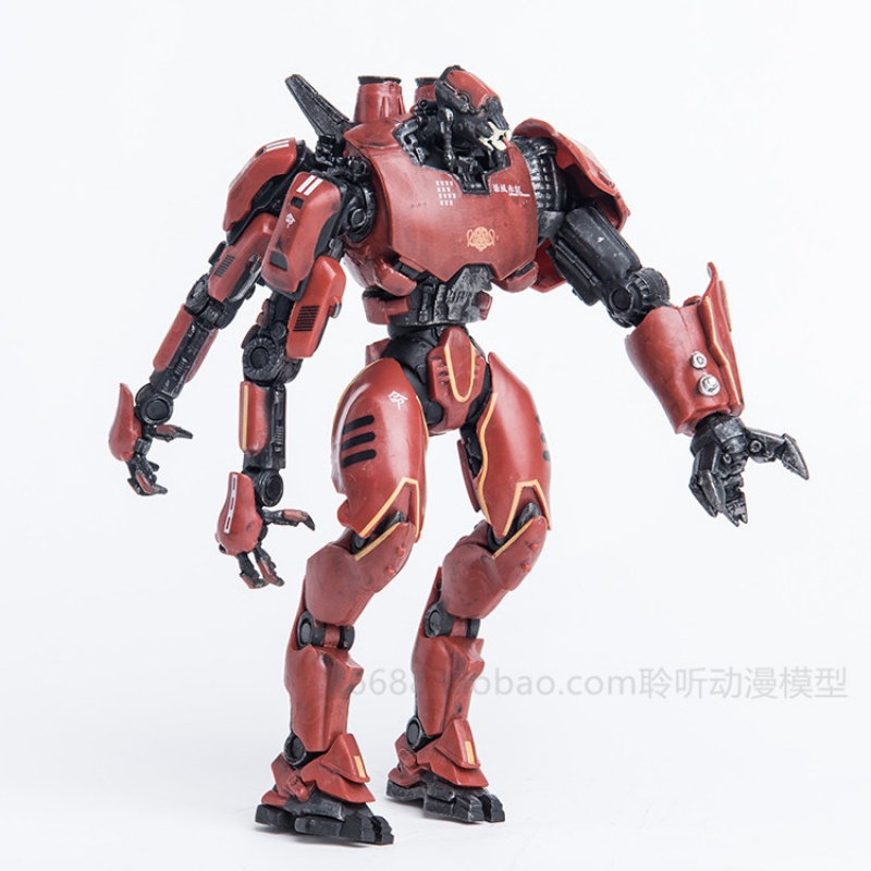 环太平洋模型 可动玩具机甲战士手办暴风赤红机甲猎人