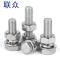 联众(UME) M6*30 304不锈钢外六角螺栓螺丝螺母套装M6加长 (5套装)(单位:组)