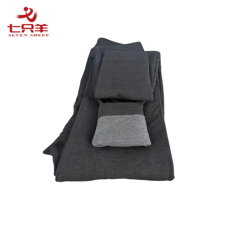 七只羊 男士棉裤羊毛裤 QZY-03 条高清大图
