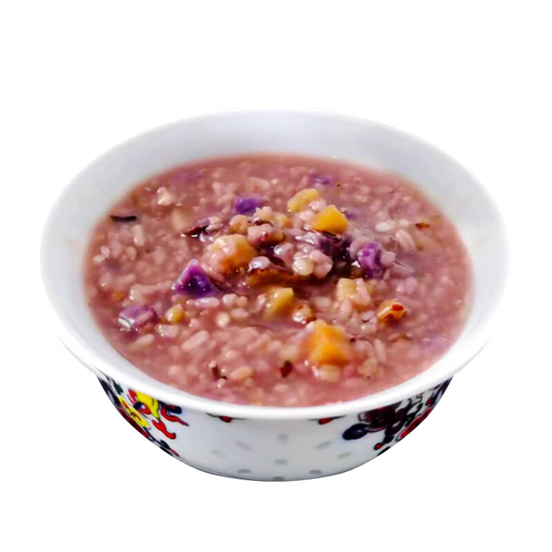 津城刘大姐 紫薯红枣粥料(快熟杂粮制品)500g(2罐装)高清大图