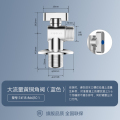 九牧（JOMOO）角阀球形阀铜阀体大流量三角阀燃气热水器角阀壁挂炉亮银色八字阀74113/44113 单冷