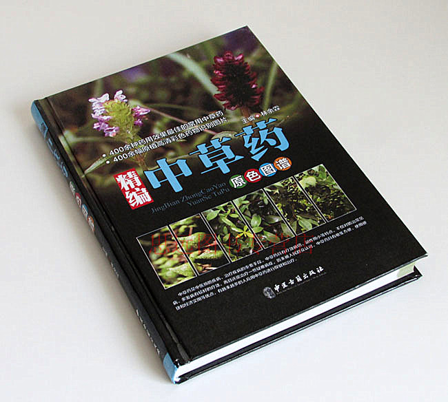 [醉染正版]正版 精编中草药原色图谱 林余霖 主编 医学中医 400余药物识别图片 常用的中草药原色图谱 中草药书籍 中高清大图
