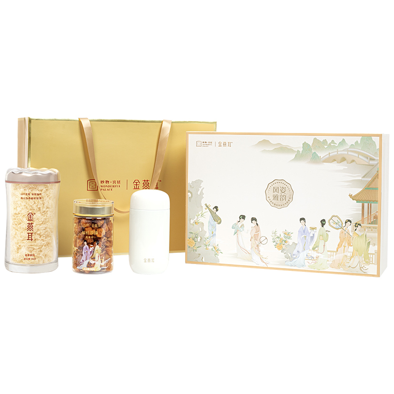 金燕耳 C04 纯萃银耳风姿雅韵礼盒(节日款) 230g(单位:盒)