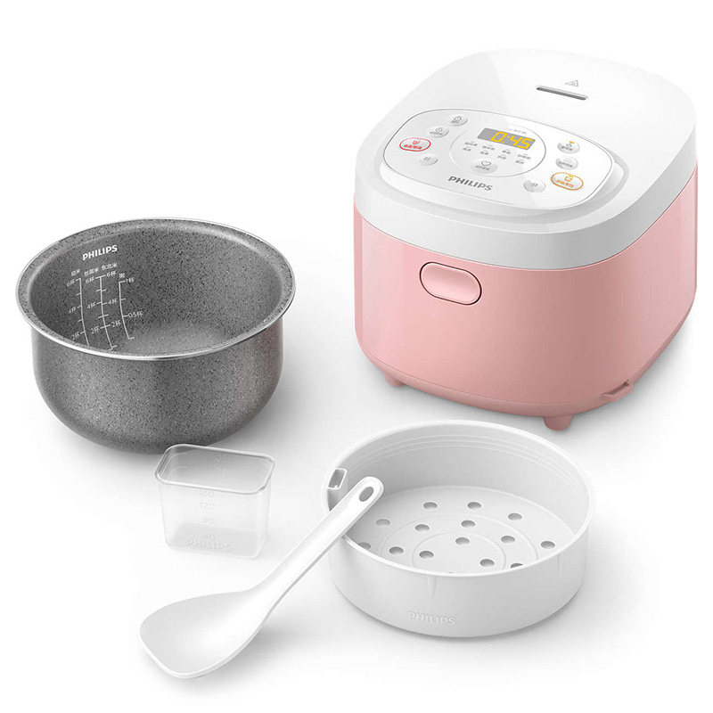 飞利浦(Philips) 智芯IH电饭煲HD3173 家用3L小型迷你单电饭锅1-4人适用 三维立体加热 麦饭石内胆