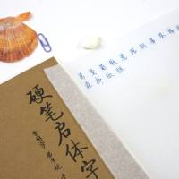 启功硬笔行书启体钢笔字帖书法常用字千字文第子规临摹纸重复书写