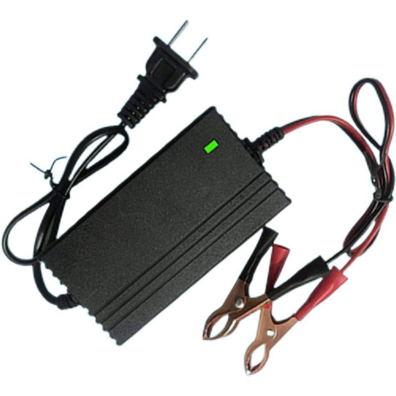 12V2-12AH适用于摩托车电瓶 12V伏汽车小货车轿车摩托车电瓶充电机智能快速蓄电池通用充电器