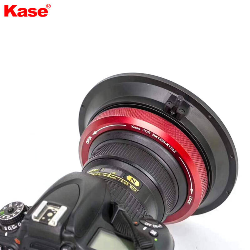 卡色(kase) 尼康14-24支架高端套装 UV镜 ND减光镜 GND K170II方形滤镜支架 方形插片风光滤镜插槽高清大图