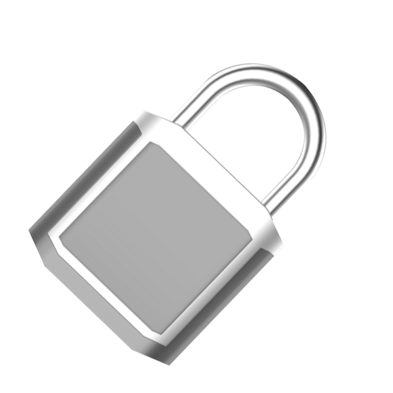 Makeid LK01 智能挂锁远程连接 把 不锈钢银色高清大图