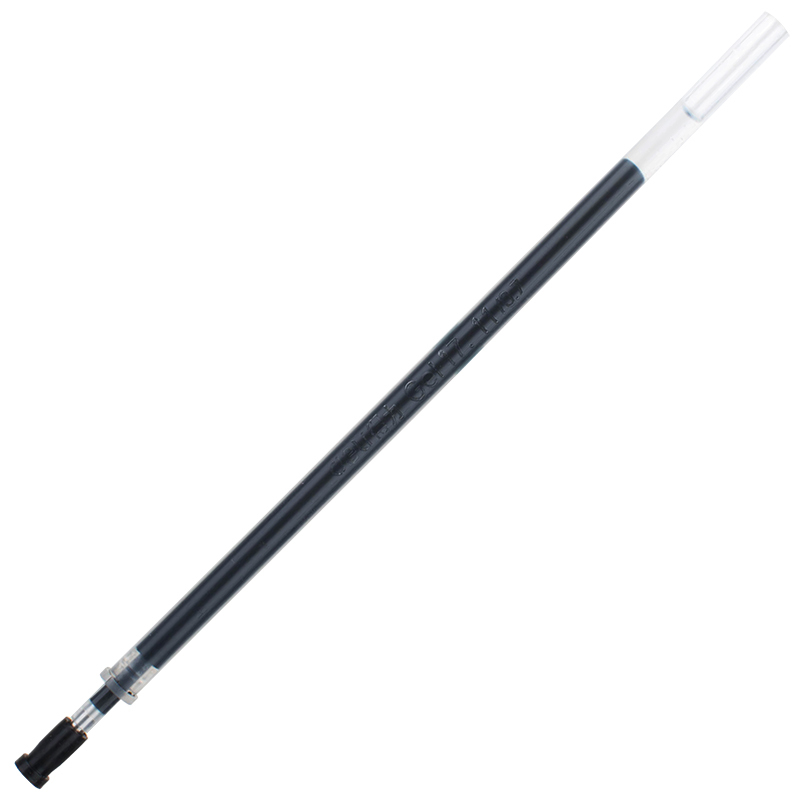 得力(deli)0.7mm拔帽中性笔笔芯子弹头替芯 办公用品 黑色20支/盒S761 开学文具