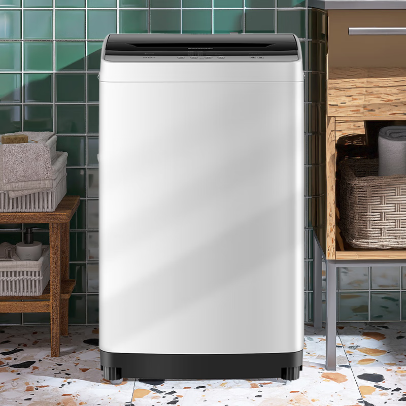 松下panasonic波轮洗衣机xqb80kya0n8公斤全自动家用大容量租房洗脱