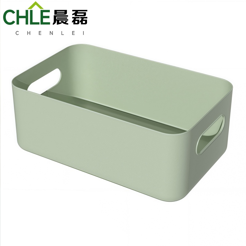 晨磊 收纳筐 抹茶绿不带盖 个高清大图
