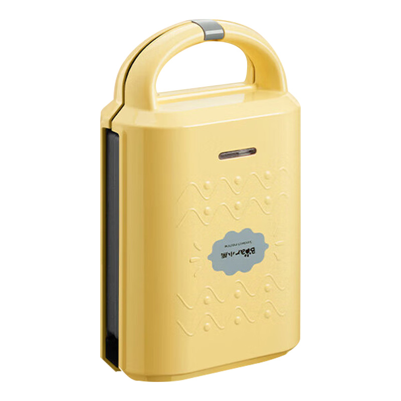 小熊三明治机可拆双盘加厚封边多功能双面热压早餐机DBC-P05B1