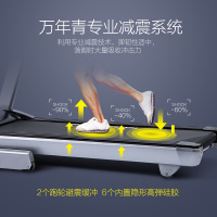 苏宁自营 万年青wnq跑步机家用款电动智能 健身器材多功能舒适静音华丽折叠减震室内6000A