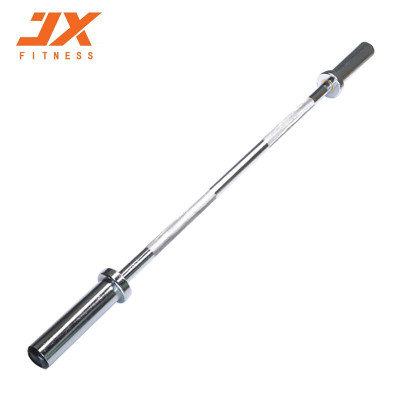 军霞(JUNXIA)JX-527 家用杠铃专用运动电镀奥杆 商用杠铃杆健身器材2.2米奥杆