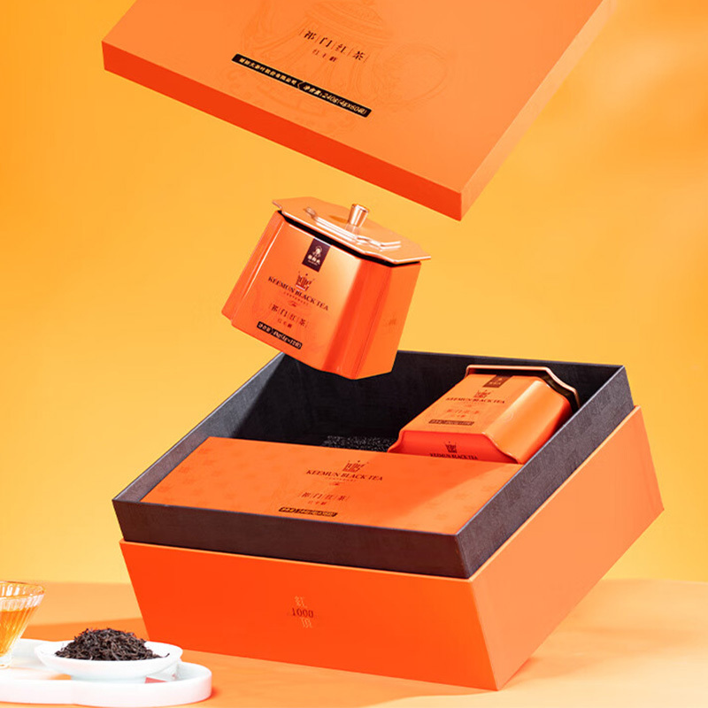 谢裕大红茶一级祁门红茶红顶色泽乌润1000(红毛峰)240g高清大图