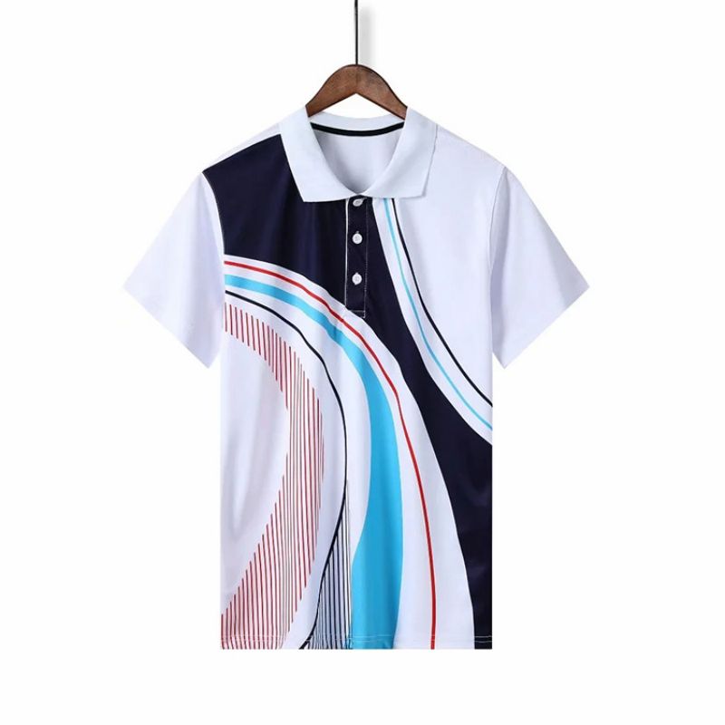 健訫奕天羽毛球乒乓球排球服AL483A 白色 XXL