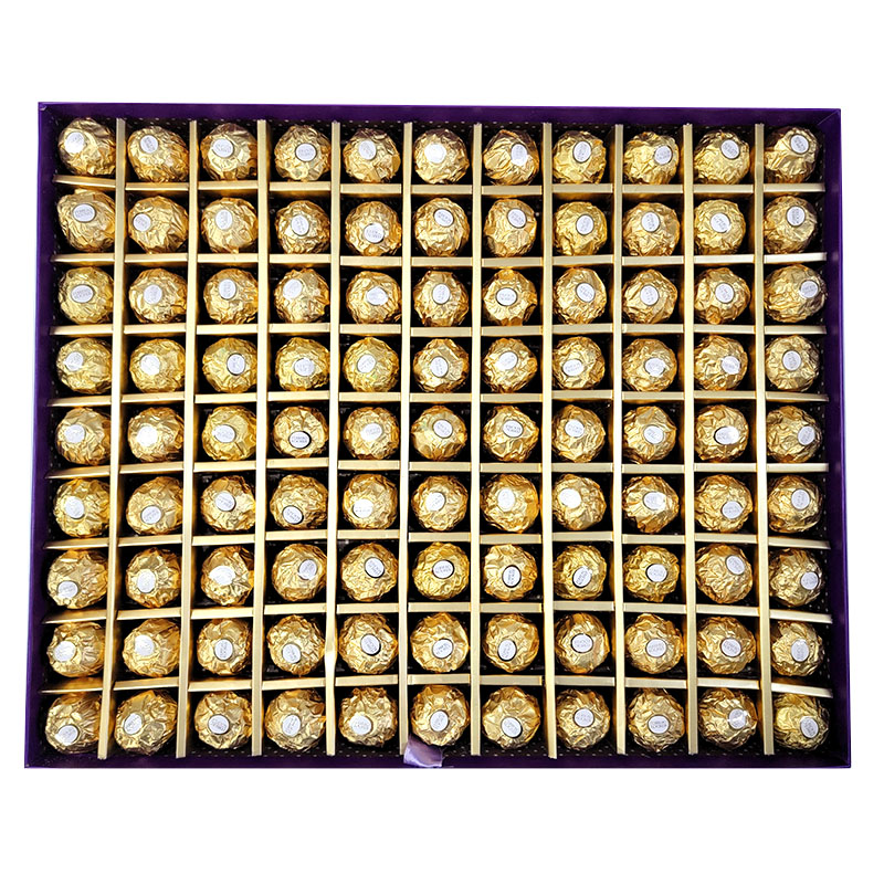 费列罗榛果威化巧克力礼盒装99颗节日生日结婚伴手礼高清大图